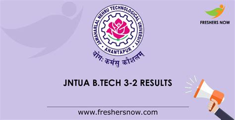 jntua results r20|JNTUA B.Tech 3.